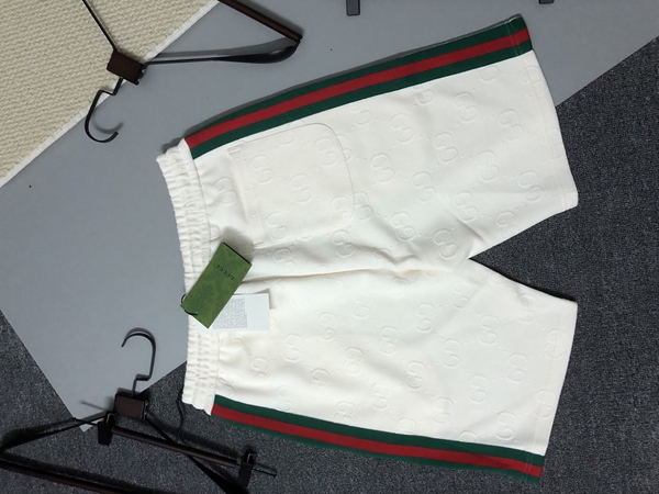 ブランドハーフパンツ素材ディテール